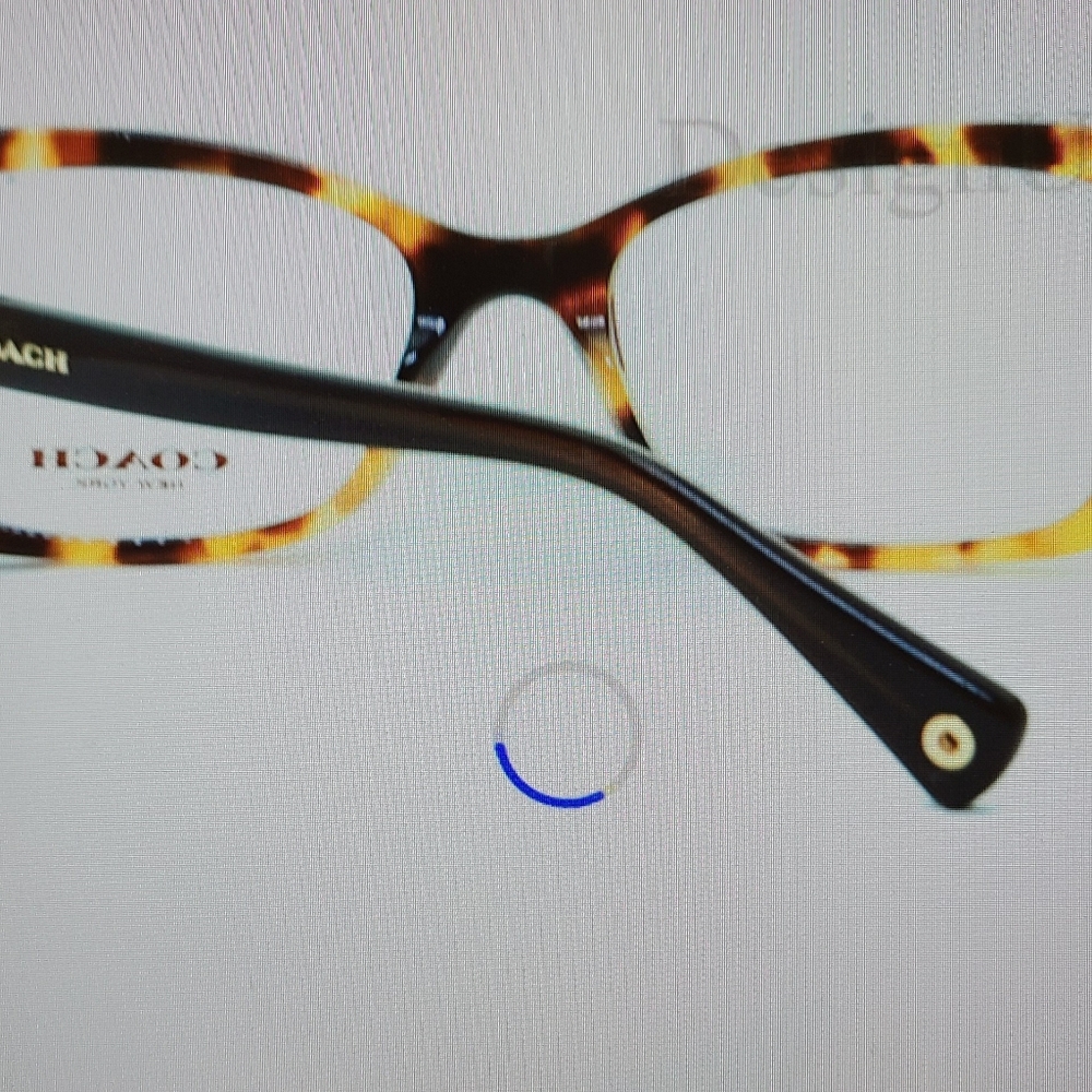 New COACH Signature Eyeglasses - Picture 7 of 9